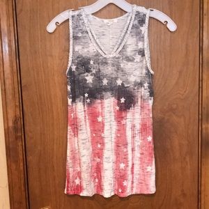 American flag Maurices tank top